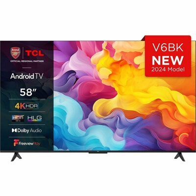 TCL V6BK 58" 4K Ultra HD Smart Android TV