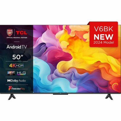 TCL V6BK 50" 4K Ultra HD Smart Android TV