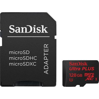 Sandisk Ultra Performance Class 10 microSD Memory Card - 128 GB