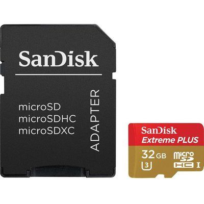 Sandisk Extreme Plus Class 10 microSD Memory Card - 32 GB