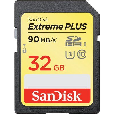 Sandisk Extreme Plus Ultra Performance Class 10 SD Memory Card - 32 GB