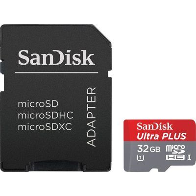Sandisk Ultra Performance Class 10 microSDHC Memory Card - 32 GB