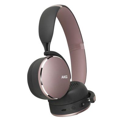 AKG Y500 Over-Ear Wireless Bluetooth Headphones - Pink