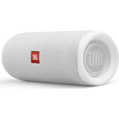 JBL Flip 5 Portable Bluetooth Speaker - White