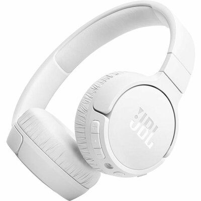 JBL Tune 670NC Wireless Bluetooth Noise-Cancelling Headphones - White 