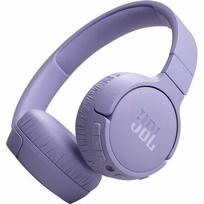 JBL Tune 670NC Wireless Bluetooth Noise-Cancelling Headphones - Purple 