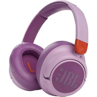 JBL JR 460NC Wireless Bluetooth Noise-Cancelling Kids Headphones - Pink
