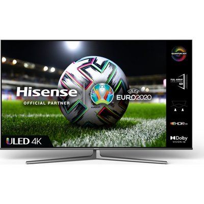 Hisense 65" 65U8GQTUK Smart 4K Ultra HD HDR QLED TV with Alexa & Google Assistant