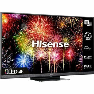 Hisense 75" 75U8HQTUK 4K Ultra HD HDR Mini-LED ULED TV 