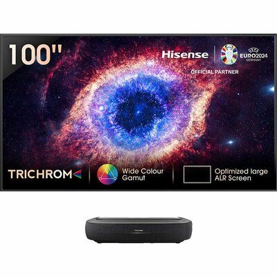 Hisense 100L9HTUKD Smart 4K Ultra HD HDR Laser TV with Amazon Alexa