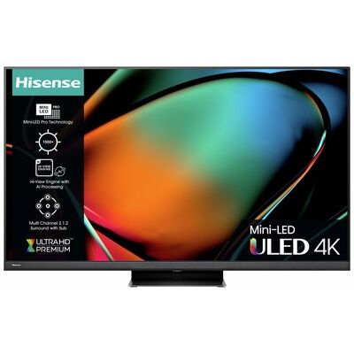 Hisense 65" 65U8KQTUK Smart 4K UHD HDR ULED Freeview TV