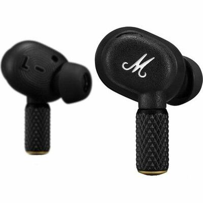 Marshall Motif II A.N.C. Wireless Bluetooth Noise-Cancelling Earbuds - Black 