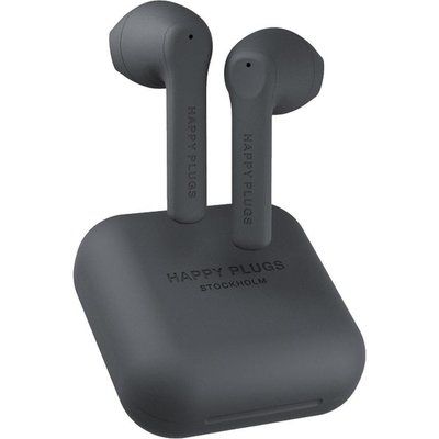 Happy Plugs Air 1 Go Wireless Bluetooth Earphones - Black 