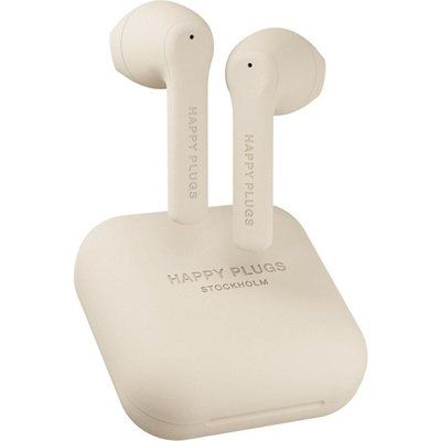 Happy Plugs Air 1 Go Wireless Bluetooth Earphones - Cream 