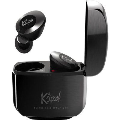 Klipsch T5 II Wireless Bluetooth Noise-Cancelling Earphones - Gun Metal