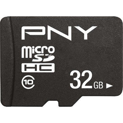 Pny Performance Plus microSDHC Memory Card - 32 GB
