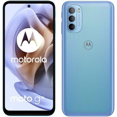 SIM Free Motorola G31 64GB Mobile Phone in Blue