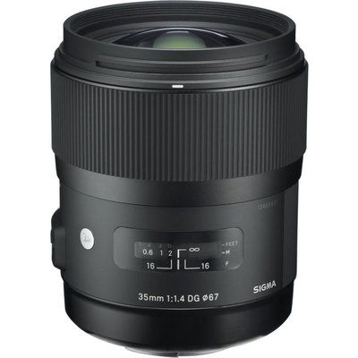 Sigma 35 mm f/1.4 DG HSM A Standard Prime Lens - for Canon