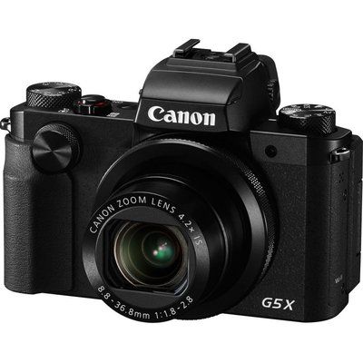 Canon PowerShot G5 X High Performance Compact Camera - Black