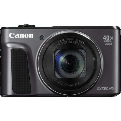 Canon PowerShot SX720 HS Superzoom Compact Camera - Black 