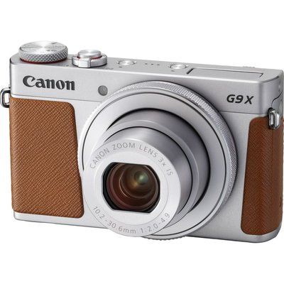 Canon PowerShot G9X MK II High Performance Compact Camera - Silver