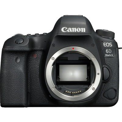 Canon EOS 6D Mark II DSLR Camera - Black, Body Only