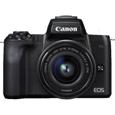 Canon EOS M50 Mirrorless Camera with EF-M 15-45 mm f/3.5-5.6 IS STM Lens