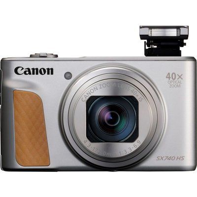 Canon PowerShot PowerShot SX740 HS Superzoom Compact Camera - Silver 