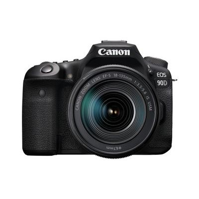 Canon EOS 90D DSLR Camera with EF-S 18-135 mm f/3.5-5.6 IS STM Lens