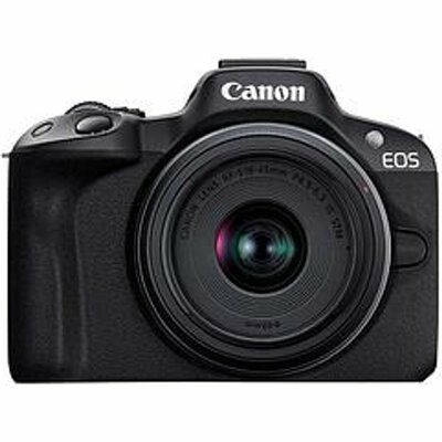Canon Eos R50 Aps-C Mirrorless Camera Inc Rf-S 18-45Mm Lens - Black