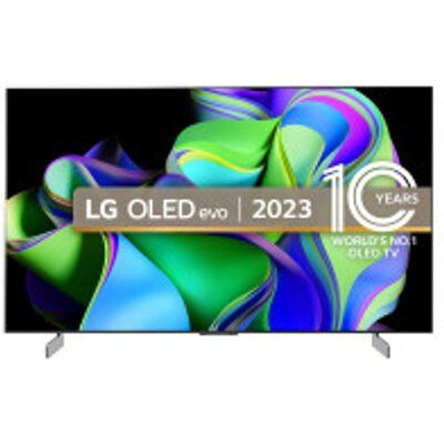 LG OLED42C34LA 42" Smart 4K Ultra HD HDR LED TV with Game Mode