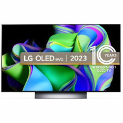 LG OLED48C34LA 48" Smart 4K Ultra HD HDR LED TV with Game Mode
