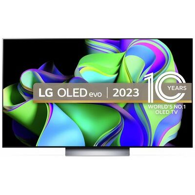 LG 55" OLED55C36LC Smart 4K UHD HDR OLED Freeview TV