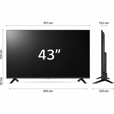 LG 43UR73006LA 43" LED 4K Smart UHD TV