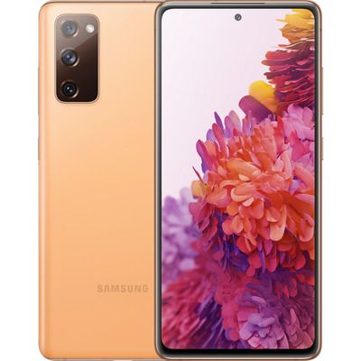 Samsung Galaxy S20 FE 5G Smartphone in Cloud Orange