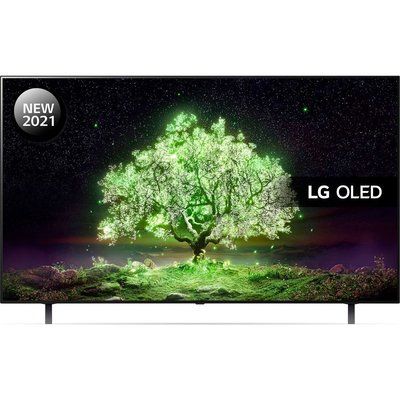 LG 55" OLED55A16LA  Smart 4K Ultra HD HDR OLED TV with Google Assistant & Amazon Alexa 