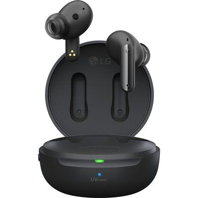 LG TONE Free UFP9 Wireless Bluetooth Noise-Cancelling Earbuds - Black 