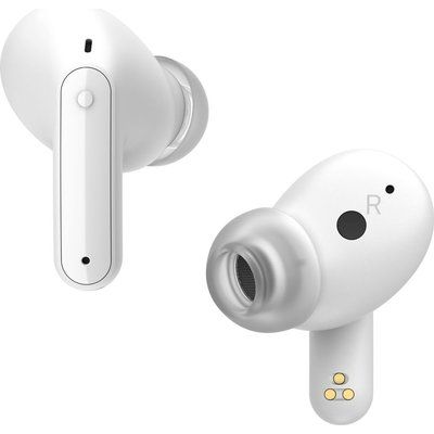 LG TONE Free UFP5 Wireless Bluetooth Noise-Cancelling Earbuds - White 