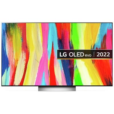 LG 55" OLED55C26LD Smart 4K UHD HDR OLED Freeview TV