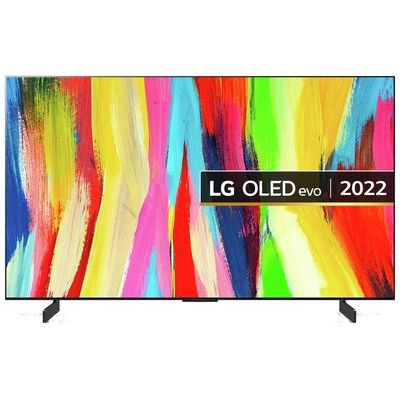 LG 42" OLED42C24LA Smart 4K UHD HDR LED Freeview TV