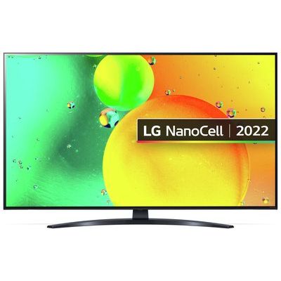 LG 50" 50NANO766QA Smart 4K UHD HDR NanoCell Freeview TV