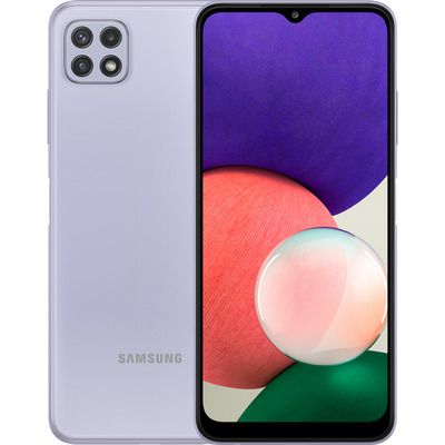 Samsung A22 64GB 5G Mobile Phone in Violet