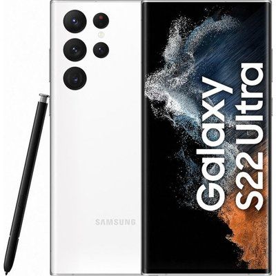 Samsung Galaxy S22 Ultra 256GB Smartphone - Phantom White