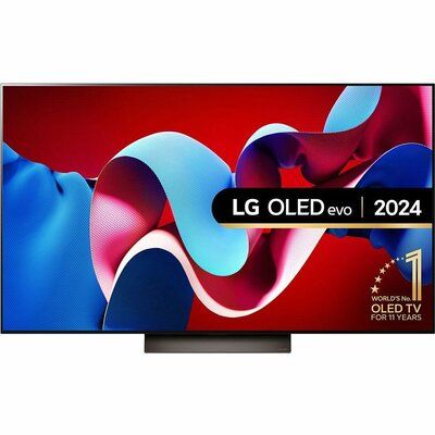 LG 77" OLED77C46LA Smart 4K Ultra HD HDR OLED TV with Amazon Alexa