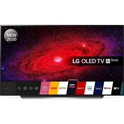 LG 55" OLED55CX5LB Smart 4K Ultra HD HDR OLED TV with Google Assistant & Amazon Alexa