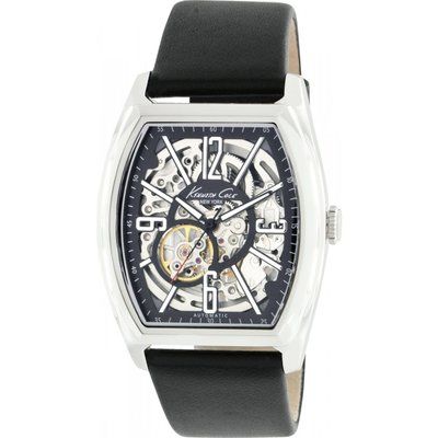 Mens Kenneth Cole Skeleton Automatic Watch KC1750