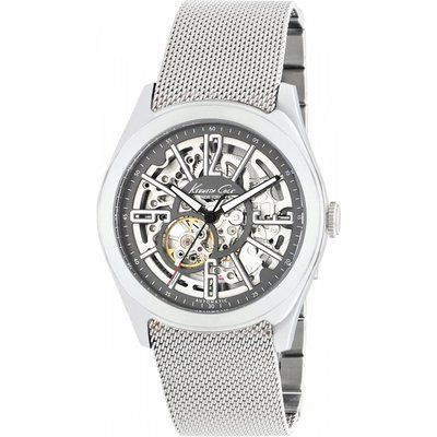 Mens Kenneth Cole Skeleton Automatic Watch KC9021
