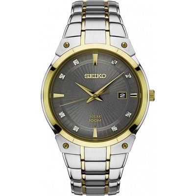 Men's Seiko Solar Powered Watch SNE430P9