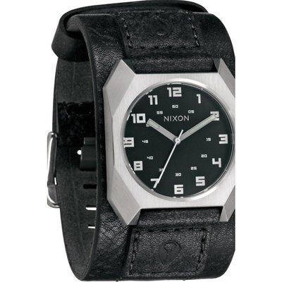 Men's Nixon The Scout Leather Watch A480-000