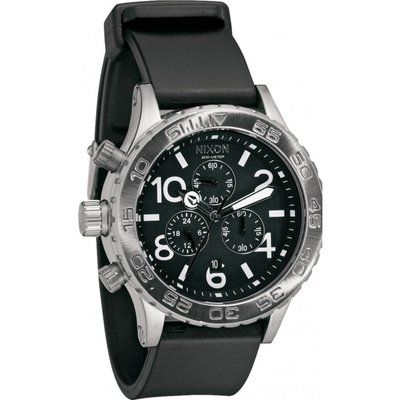 Unisex Nixon The 42-20 PU Chrono Chronograph Watch A038-000